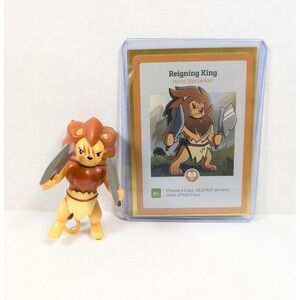Reigning King Here To Slay Vinyl Figure with Holo Promo Card Berserker Expansion